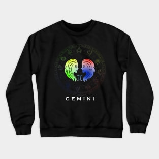 Zodiac sign Gemini T-shirt Crewneck Sweatshirt